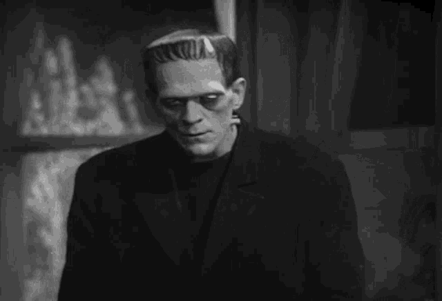 Inching Closer The Monster GIF - Inching Closer The Monster Frankensteins Monster GIFs