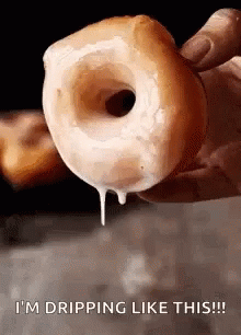 Donut Glazed GIF - Donut Glazed Dripping GIFs