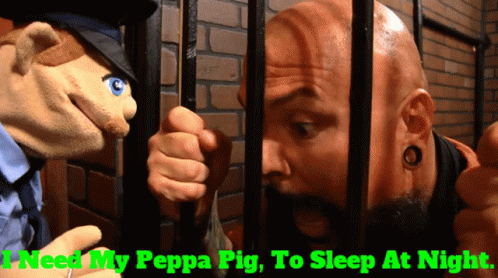 Sml Jr GIF - Sml Jr I Need My Peppa Pig To Sleep At Night GIFs