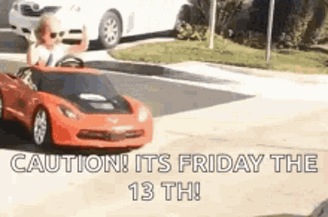 Happy Friday The13th Excited GIF - Happy Friday The13th Excited Full Moon GIFs