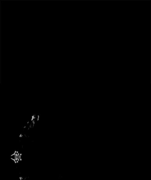 a splash of water on a black background .