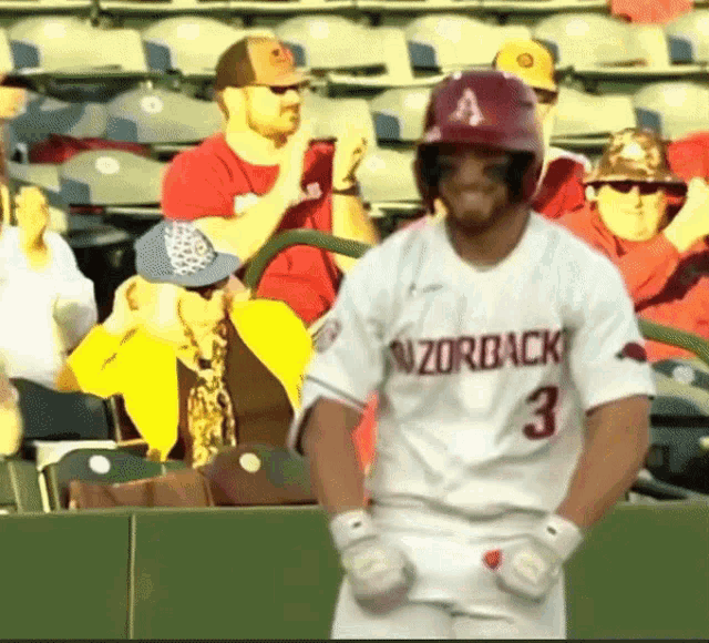 Zach Gregory Arkansas Baseball GIF