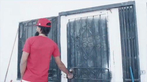 Opening Door Im Here GIF - Opening Door Im Here Coming In GIFs