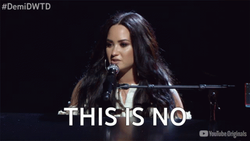 This Is No Longer Fun Demi Lovato GIF - This Is No Longer Fun Demi Lovato Demi Lovato Dancing With The Devil GIFs