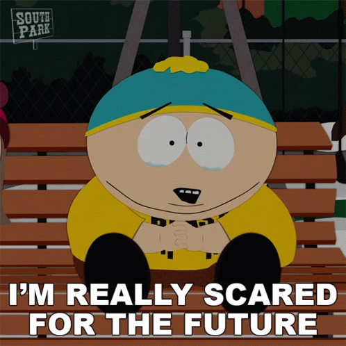 Im Really Scared For The Future Eric Cartman GIF - Im Really Scared For The Future Eric Cartman South Park GIFs