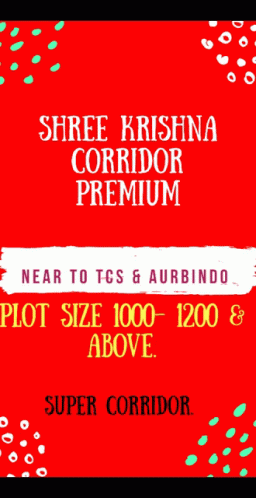 Real Estate Shree Krishna Corridor GIF - Real Estate Shree Krishna Corridor Super Corridor GIFs