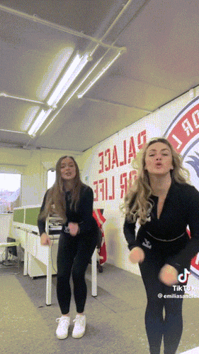 Tiktok Two Girls GIF