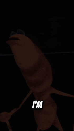 a picture of a monster with the word night on it