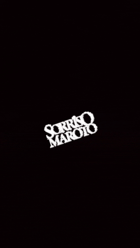 a black background with the words sorriso maroto on it