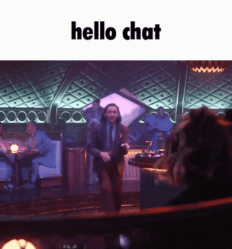 Hello Chat Loki GIF - Hello Chat Loki Wave GIFs