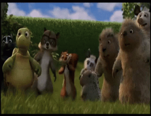 Over The Hedge 2006 GIF