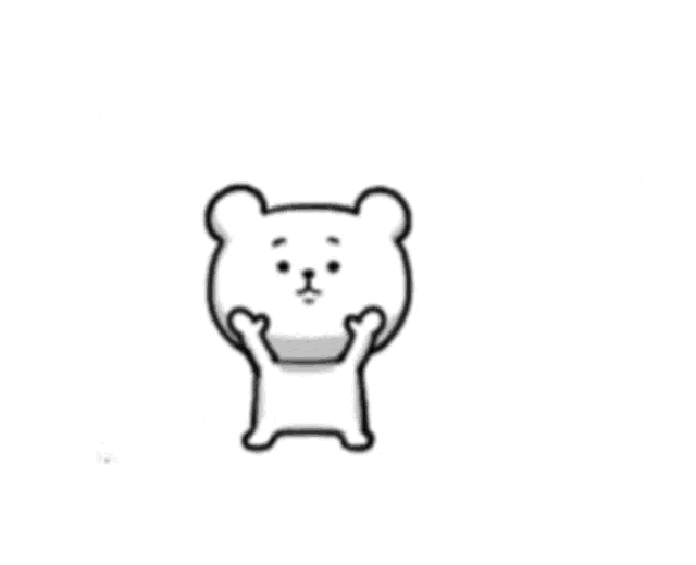 a black and white drawing of a teddy bear with chinese writing behind it