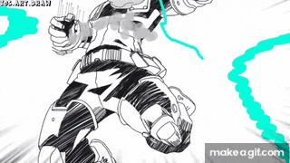 a black and white drawing of a superhero with a green line coming out of his mouth