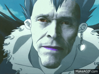 a close up of a man 's face with makeagif.com at the bottom right