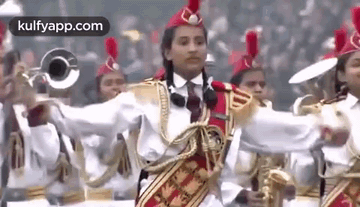 Female Soldier Saluting To National Flag.Gif GIF - Female Soldier Saluting To National Flag India National GIFs