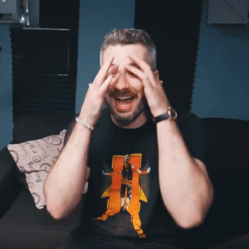 Laughing Nick Laurant GIF - Laughing Nick Laurant Corridor Crew GIFs