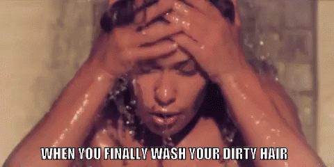 When You Finally Wash Your Dirty Hair GIF - Dirty Hair When You Finally Wash Your Dirty Hair GIFs