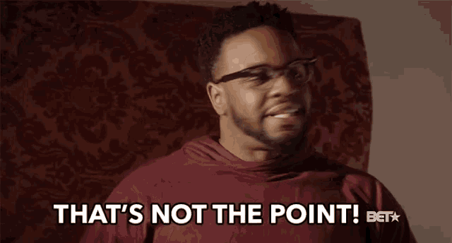 a man says that 's not the point bet