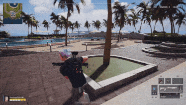 a video game is being played with early access gameplay displayed