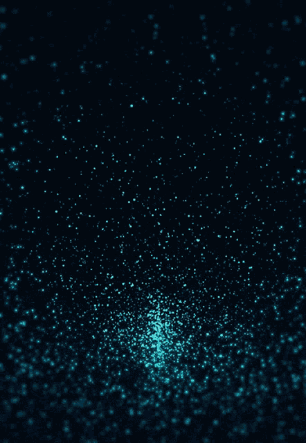 a dark blue background with a lot of small lights on it