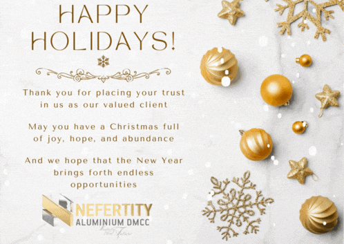 a christmas card that says happy holidays
