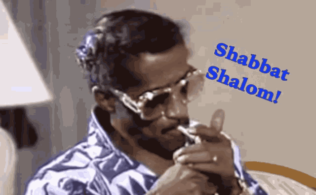 Sammy Davis Jr Shabbat Shalom GIF