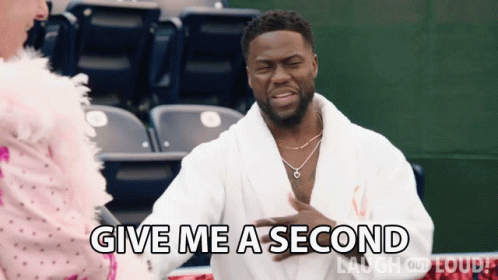 Give Me A Second Kevin Hart GIF - Give Me A Second Kevin Hart Cold As Balls GIFs