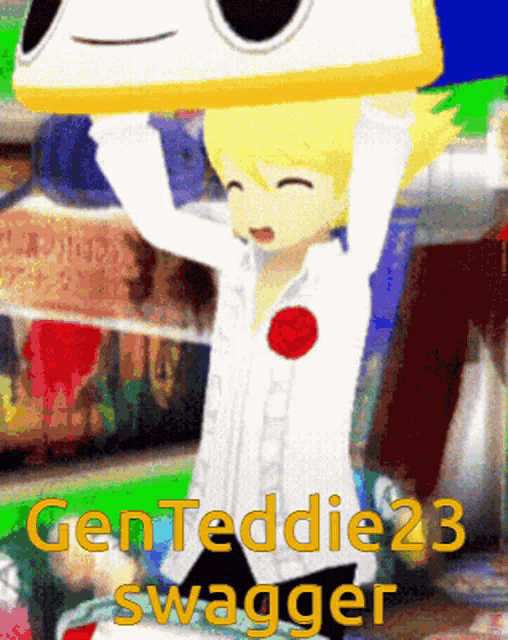 Gen Teddie23 General Teddie GIF - Gen Teddie23 General Teddie Persona4 GIFs