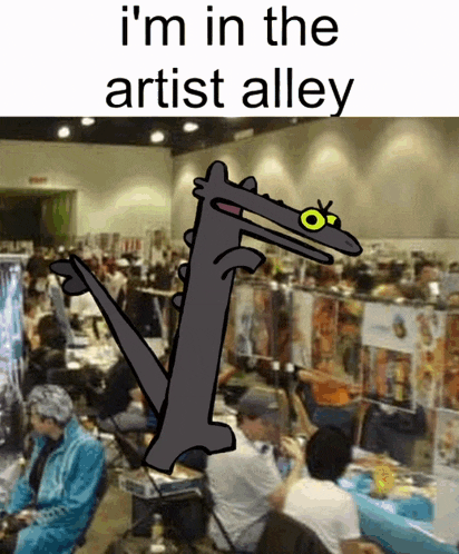 Anime Convention Artist Alley GIF - Anime Convention Anime Con Artist Alley GIFs