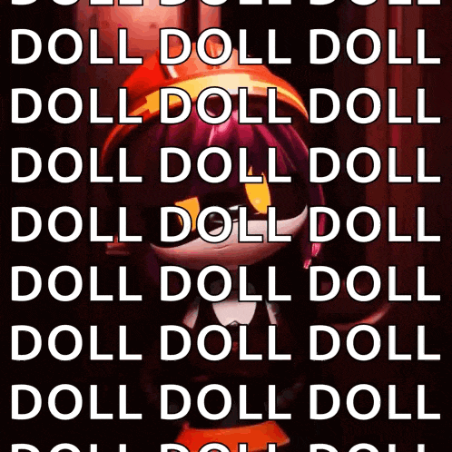 a picture of a doll with the words " doll doll doll doll doll doll doll doll doll doll doll doll doll doll doll doll doll doll doll doll "