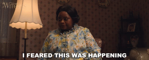 I Feared This Was Happening Grandmother GIF - I Feared This Was Happening Grandmother Octavia Spencer GIFs