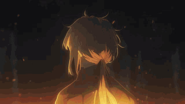 a close up of a person 's face with a ponytail