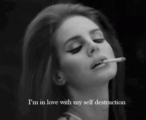 Tessa Lana Del Rey GIF - Tessa Lana Del Rey Cigarettes GIFs