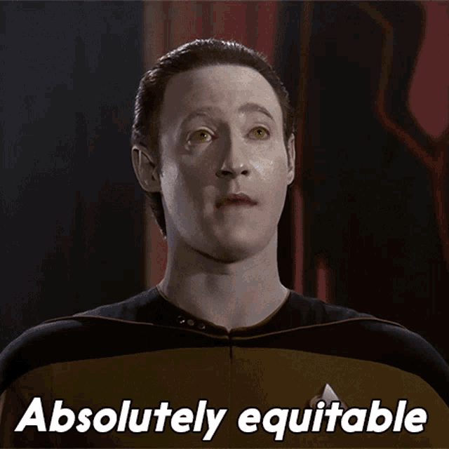 Absolutely Equitable Data GIF - Absolutely Equitable Data Star Trek GIFs