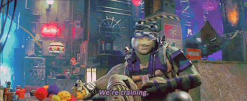 Tmnt Donatello GIF - Tmnt Donatello Were Training GIFs