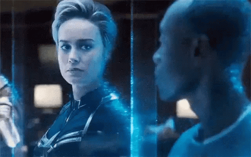 Captain Marvel Rhodey GIF - Captain Marvel Rhodey Brie Larson GIFs
