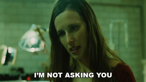 Im Not Asking You Amanda Young GIF - Im Not Asking You Amanda Young Saw3 GIFs