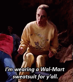 I'M Wearing A Walmart Sweatsuit For Y'All GIF - Walmart Sweatsuit Trueblood GIFs