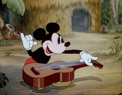 Mickey Mouse Guitar GIF - Mickey Mouse Guitar Ukulele GIFs