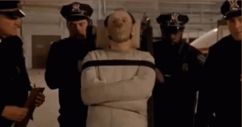 Hannibal Lecter GIF - Hannibal Lecter Bound Silence Of The Lambs GIFs