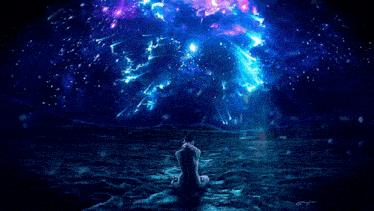 a woman is kneeling in the water with the word help in the background