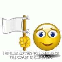 White Flag Surrender GIF - White Flag Surrender Emoji GIFs