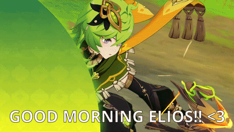 Good Morning Elios GIF - Good Morning Elios Elio GIFs