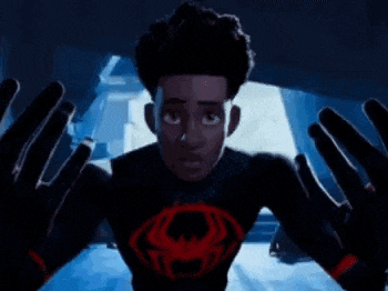 Miles Morales Across The Spiderverse GIF