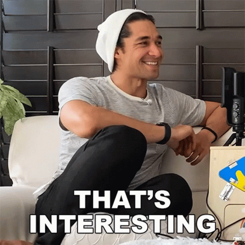 Thats Interesting Wil Dasovich GIF - Thats Interesting Wil Dasovich Wil Dasovich Superhuman GIFs