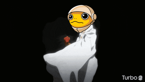 a picture of a cartoon character with turbo written on the bottom
