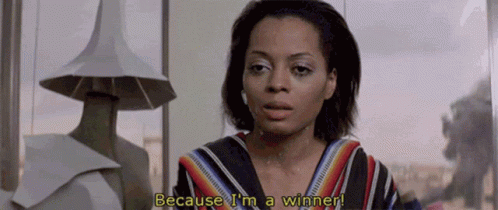 Diana Ross Mahogany GIF - Diana Ross Mahogany Im A Winner GIFs