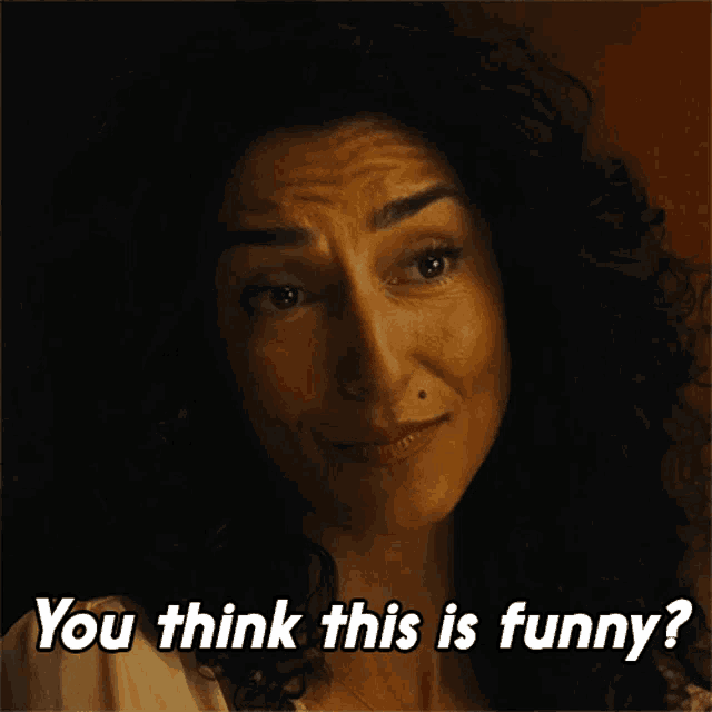 You Think This Is Funny Evelyn Foley GIF - You Think This Is Funny Evelyn Foley Mayor Of Kingstown GIFs