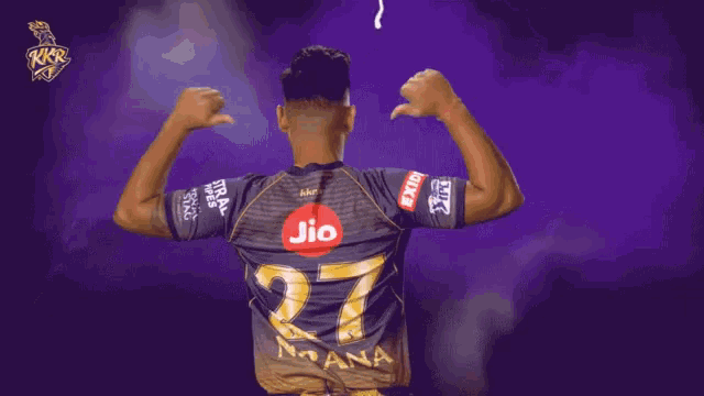 Proud Back GIF - Proud Back Number27 GIFs