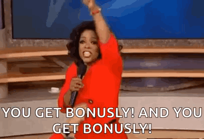 Oprah Bonusly GIF - Oprah Bonusly Generous GIFs